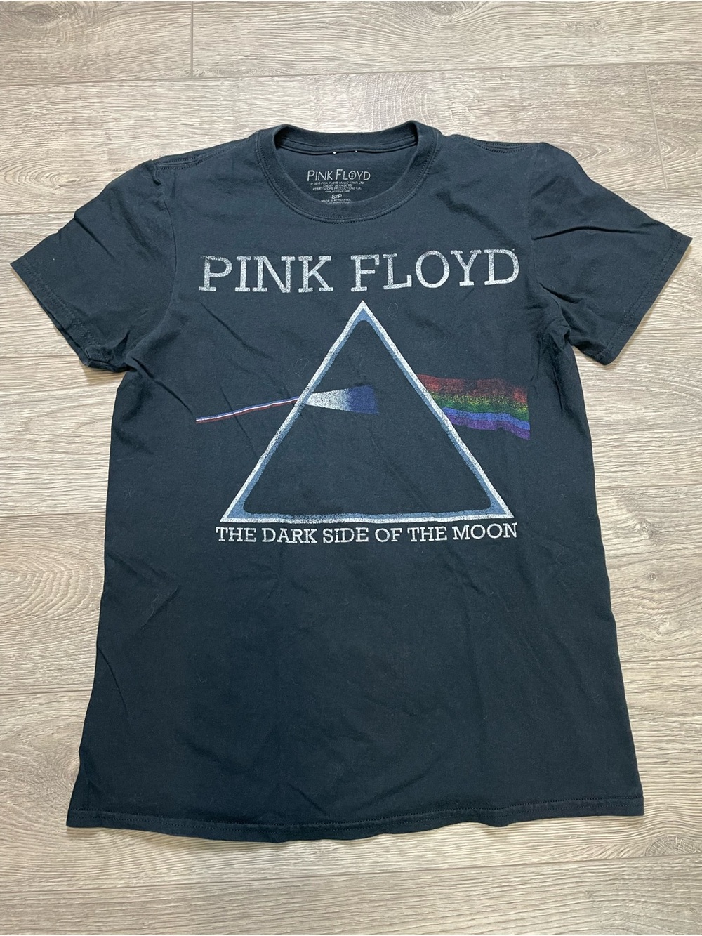 Pink‎ Floyd The Dark Side Of The Moon Graphic Tee Shirt Black Small